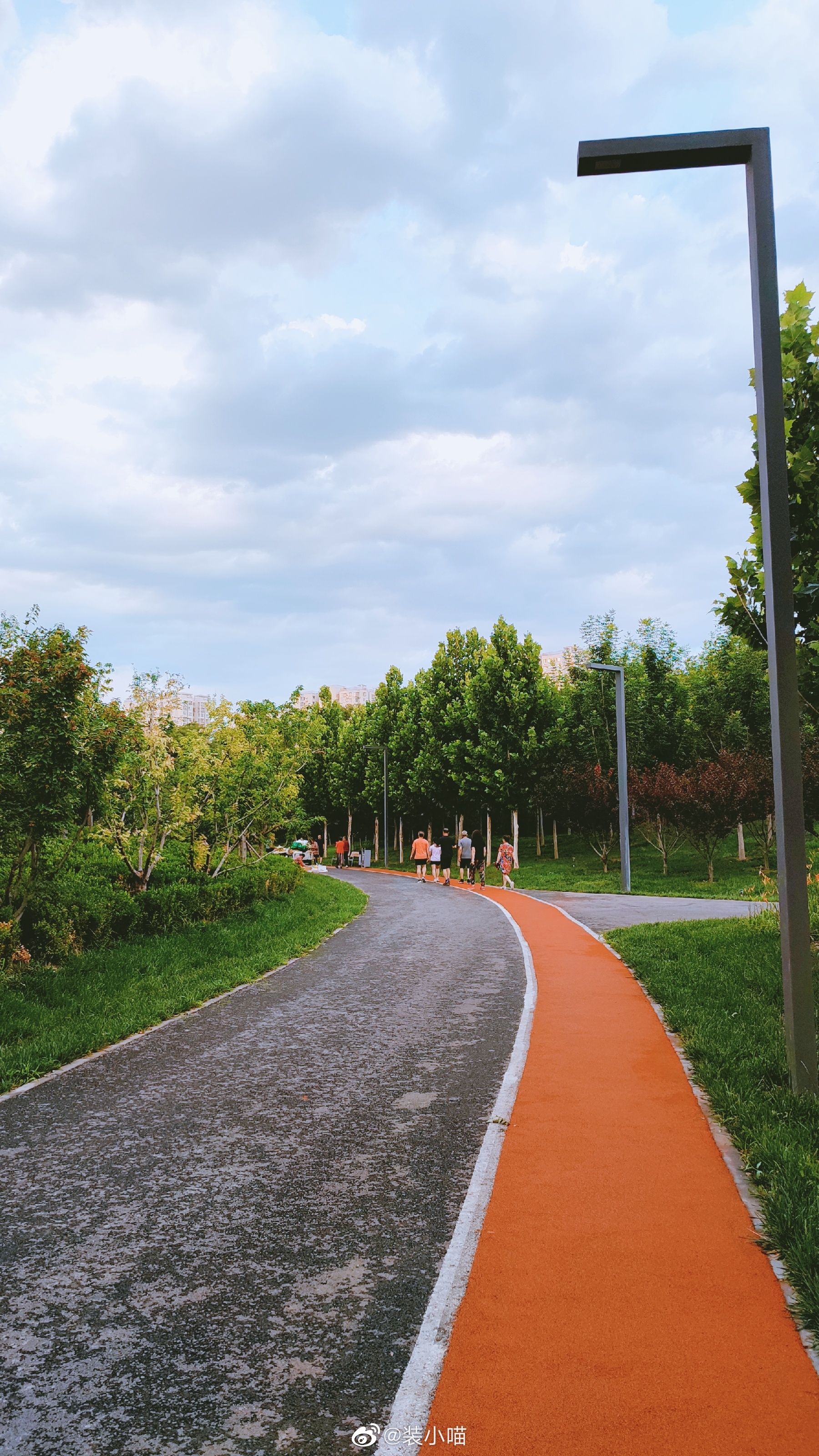 雨后天晴,清新凉爽,出来跑两圈