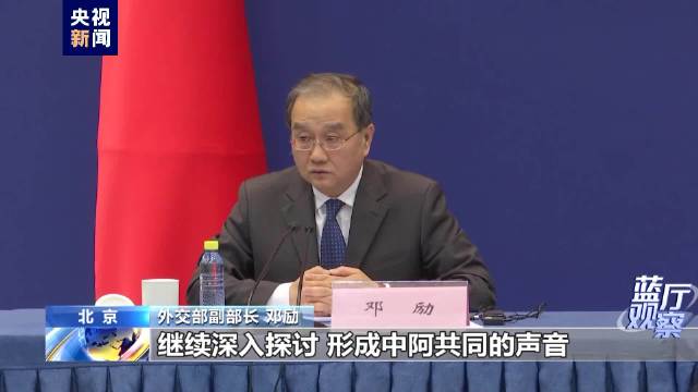 蓝厅观察丨中国外交迎来中阿合作重要时刻