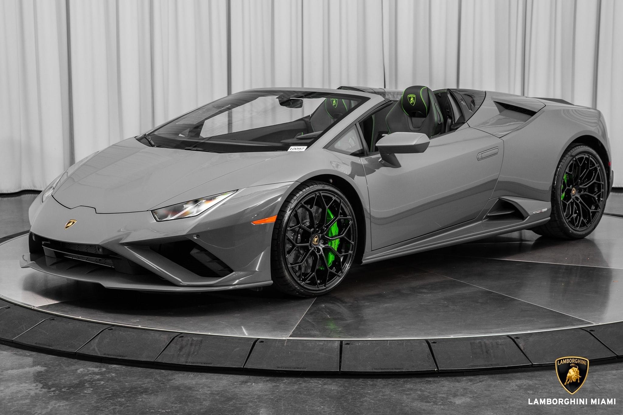 lamborghini huracán evo rwd spyder