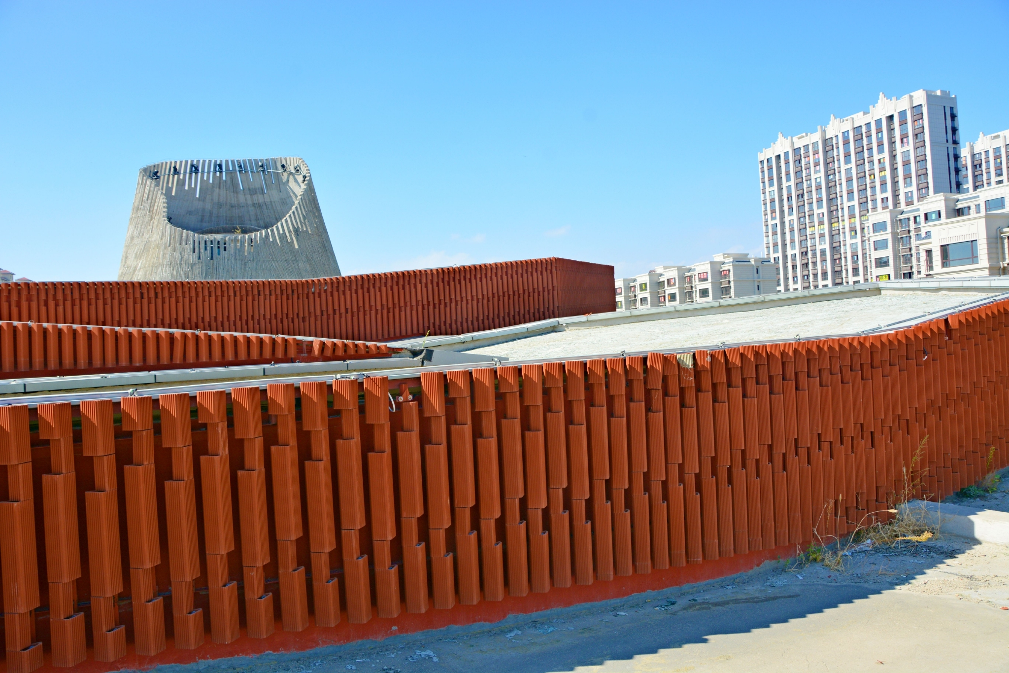 通辽市乌力格尔博物馆建筑原创拍摄