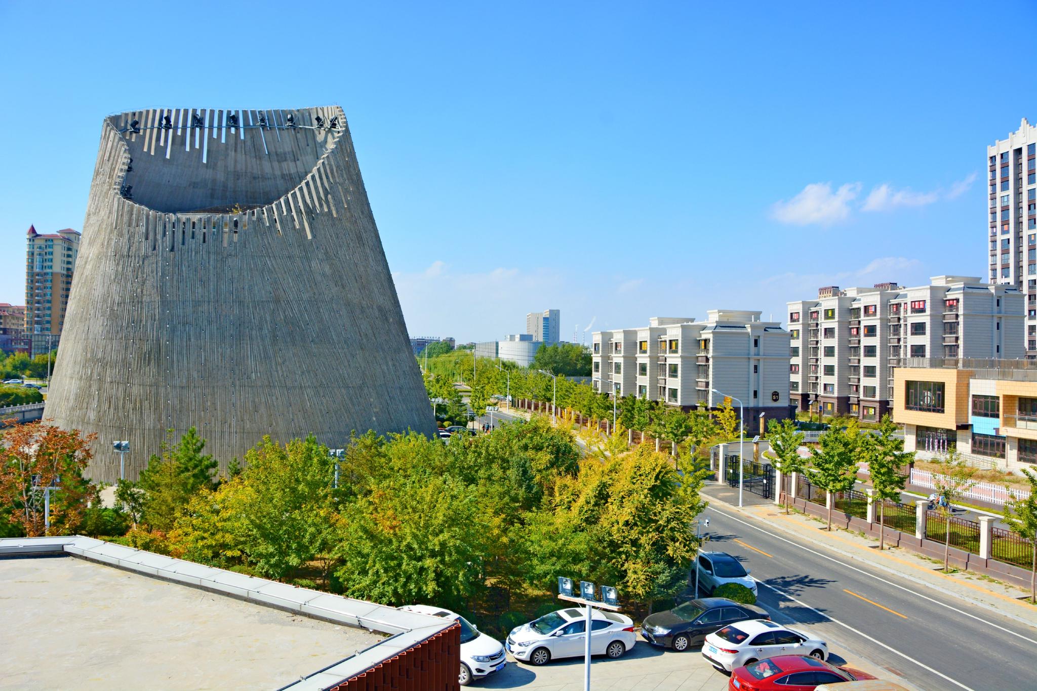 通辽市乌力格尔博物馆建筑原创拍摄