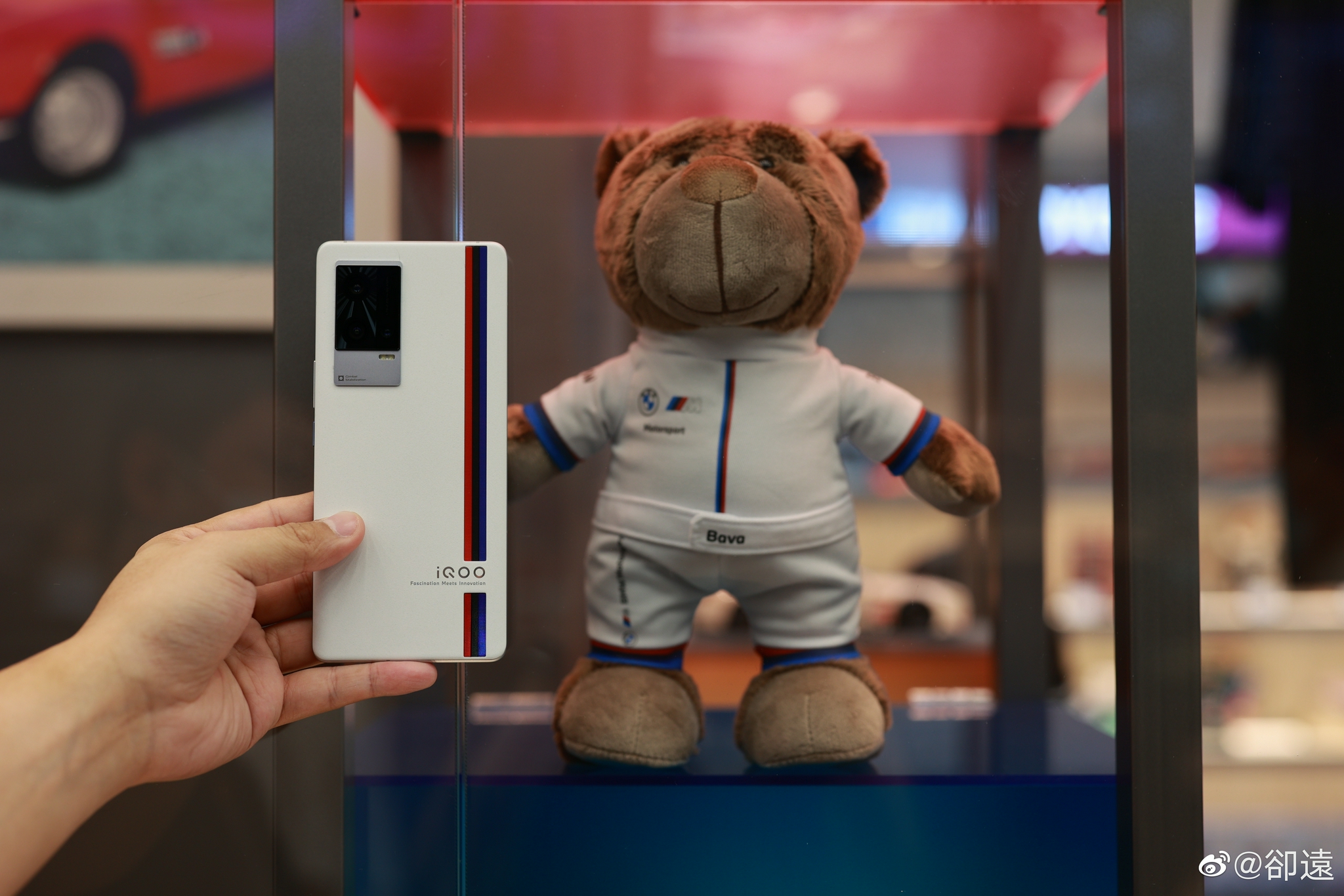 在bmw 的餐厅遇到iqoo 8 Pro 同款熊 在bmw 的餐厅遇到iqoo 8 Pro 同款熊