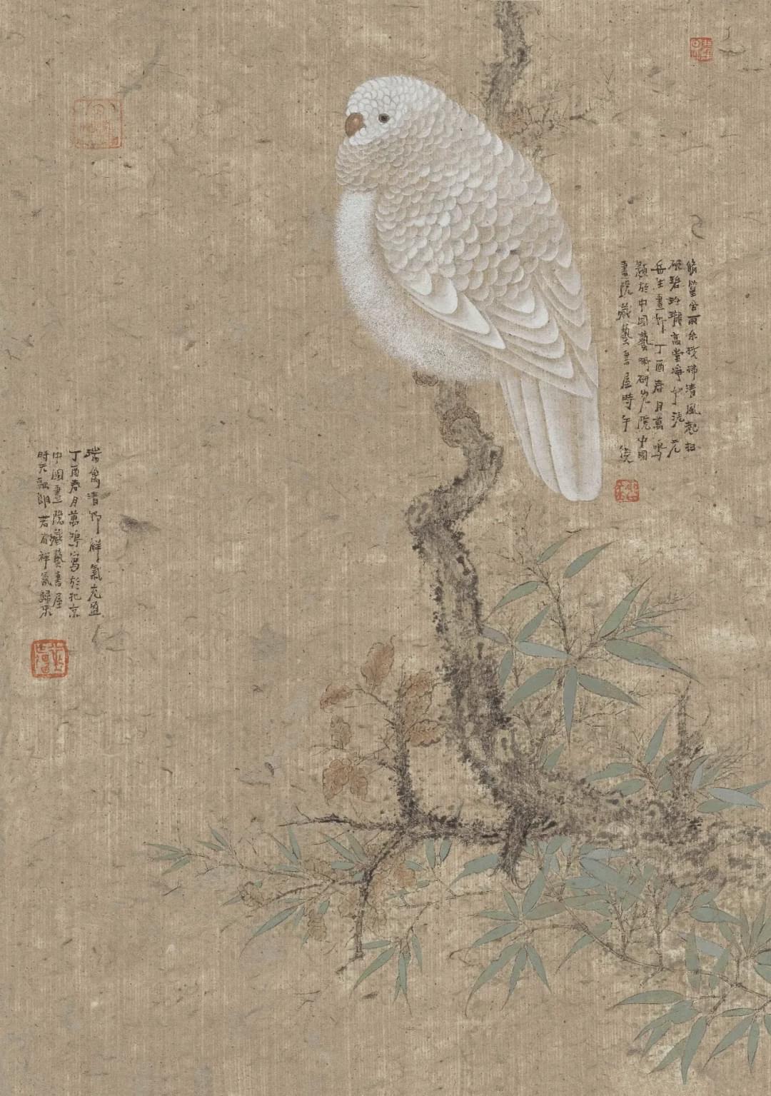 咫尺大象:刘万鸣中国画小品选|刘万鸣|设色|纸本_新浪新闻