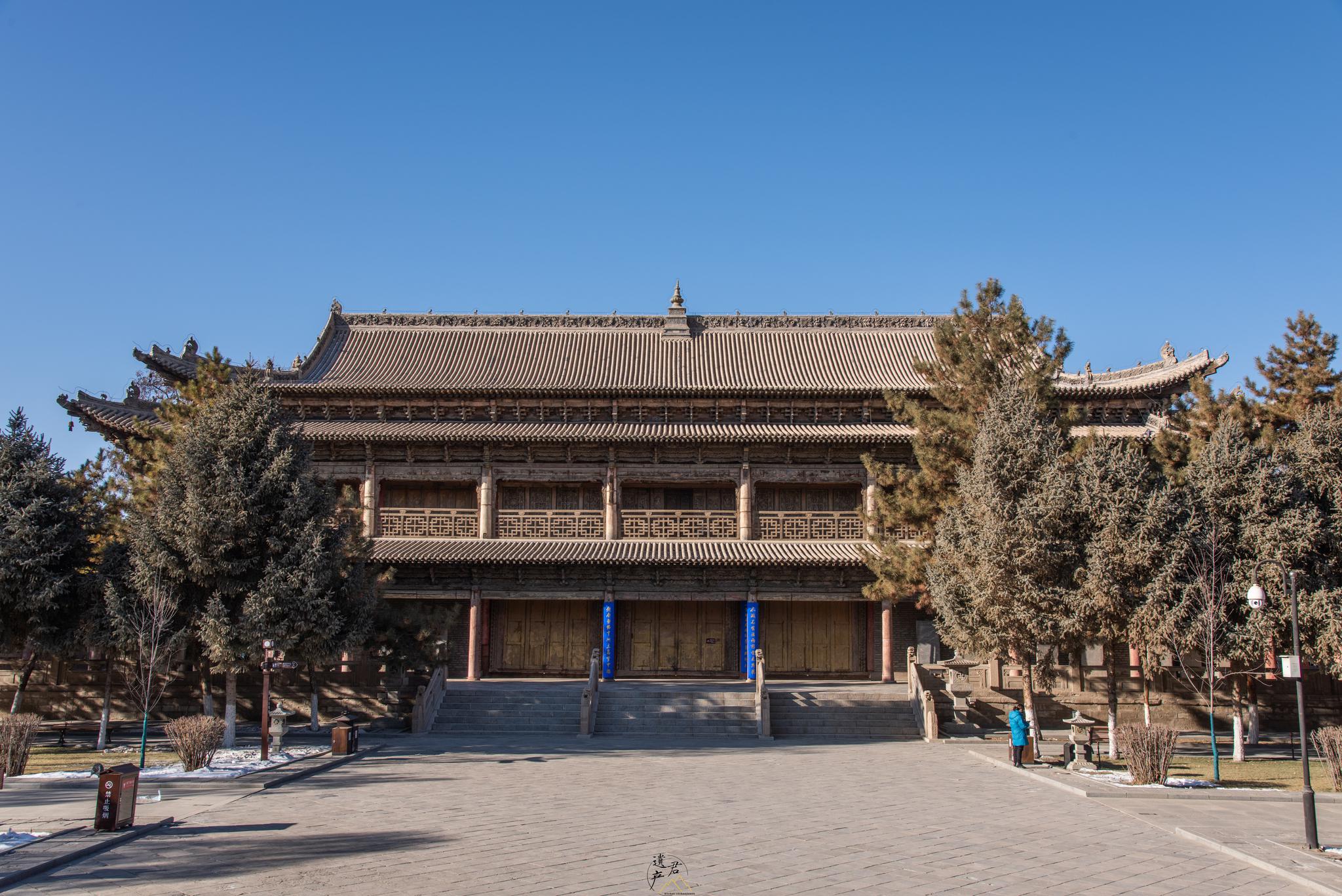 张掖大佛寺大佛殿_高清图集_新浪网