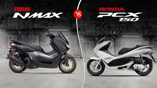日系两强硬刚 雅马哈nmax Pk 本田pcx