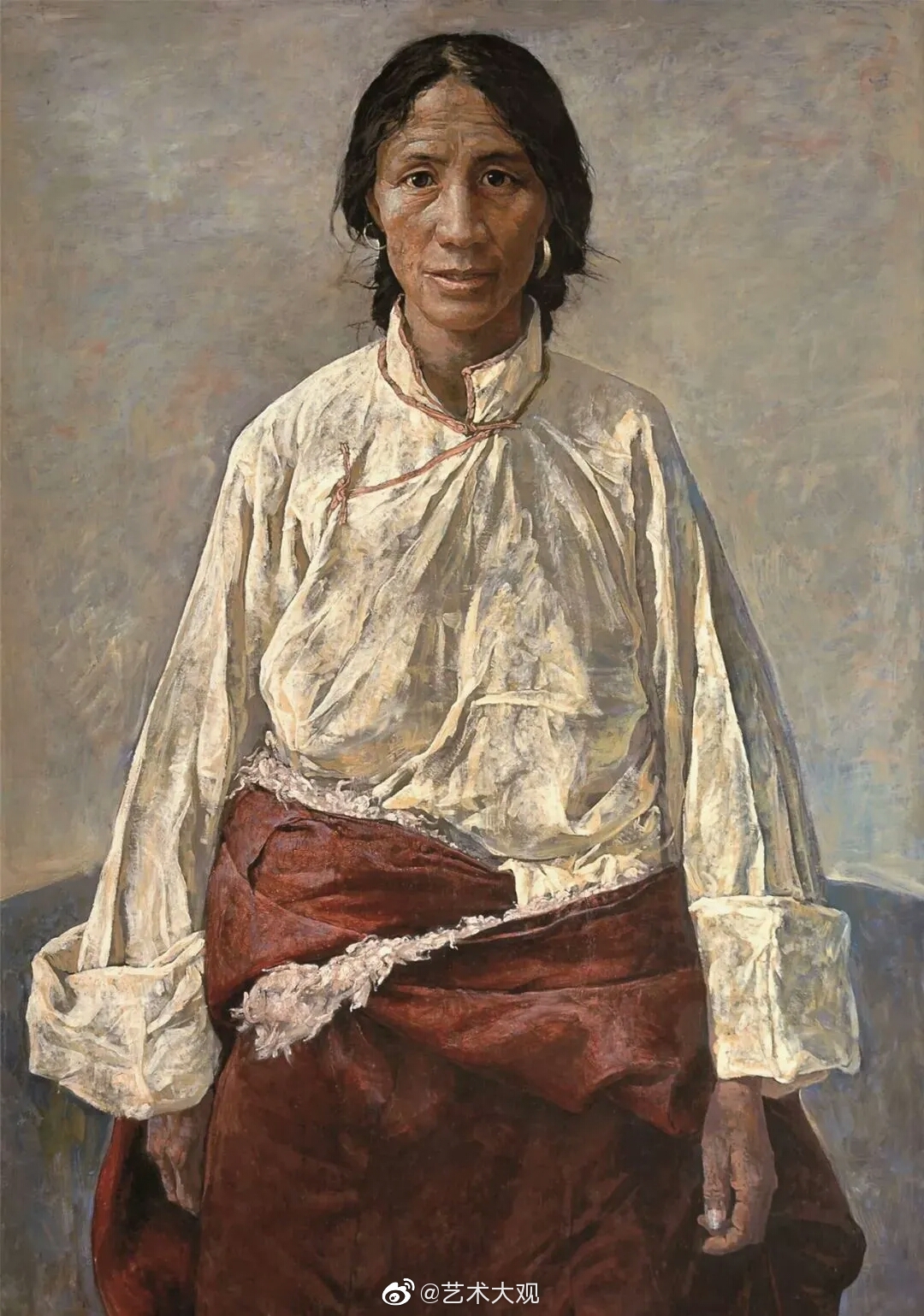 天津美术学院油画系教授于小冬人物肖像油画集-1