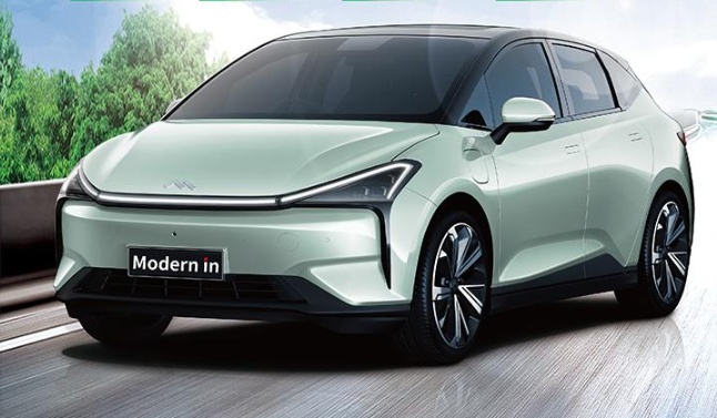 【摩登modern in新车型上市,新车拥有610公里的nedc续航】-新浪汽车