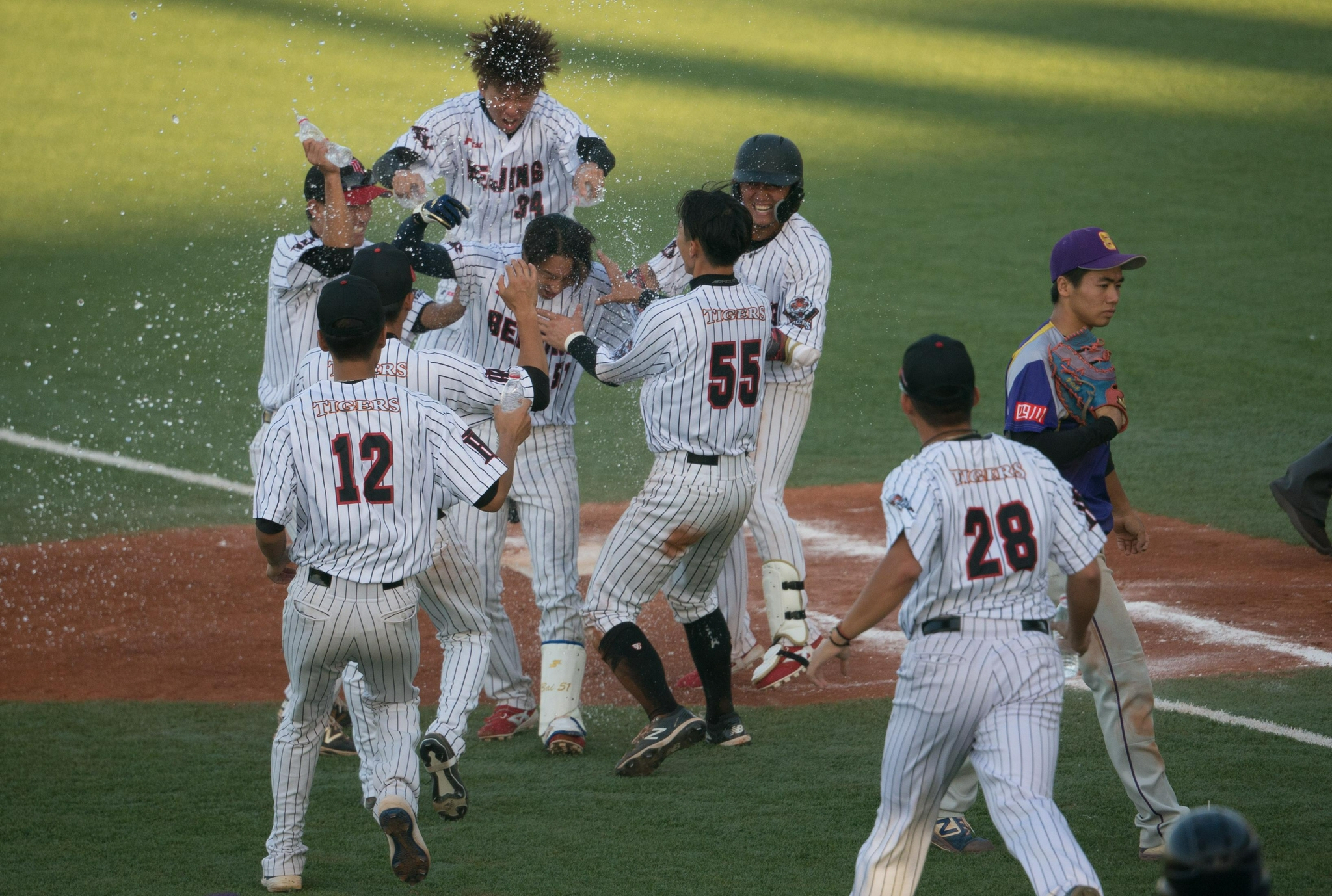 全运会棒球男子铜牌赛北京队胜四川队