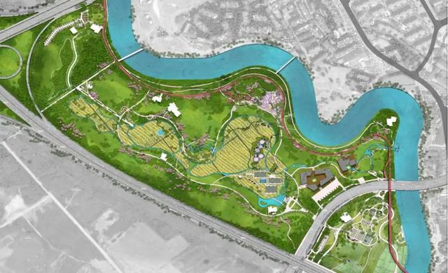 建设践行系天府绿道,锦城公园的重要一环智慧城市等多个专业景观园林