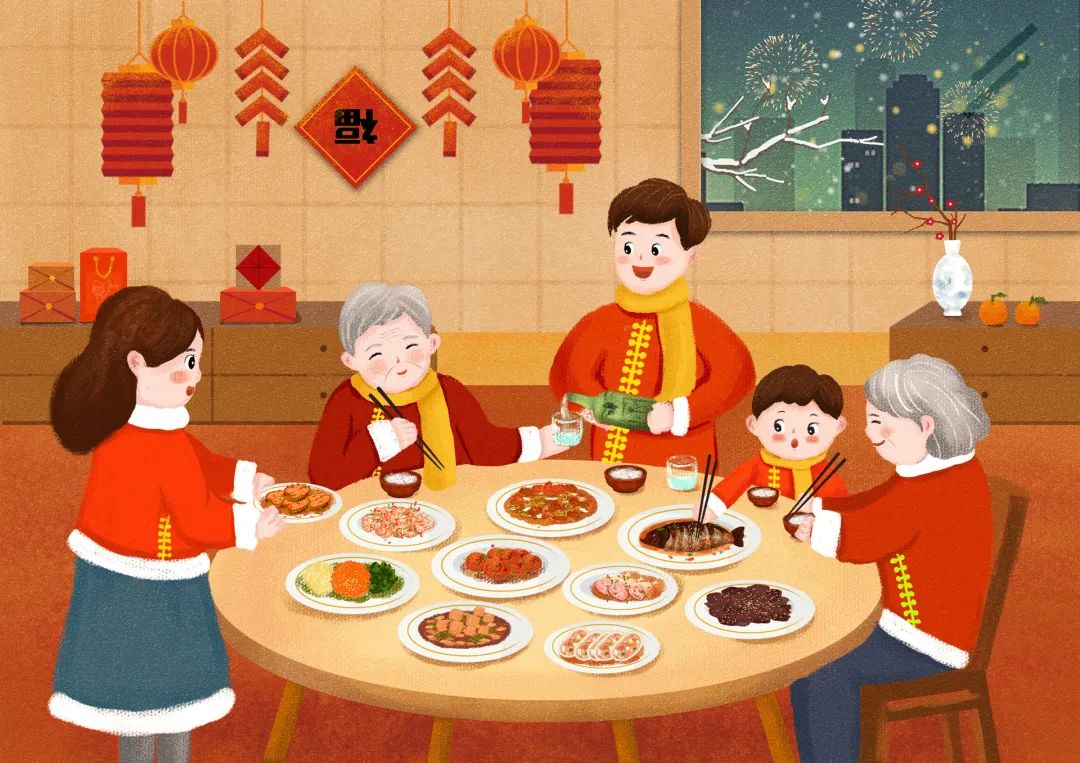 健康幸福过大年这届春节怎么过云陪伴让心团圆