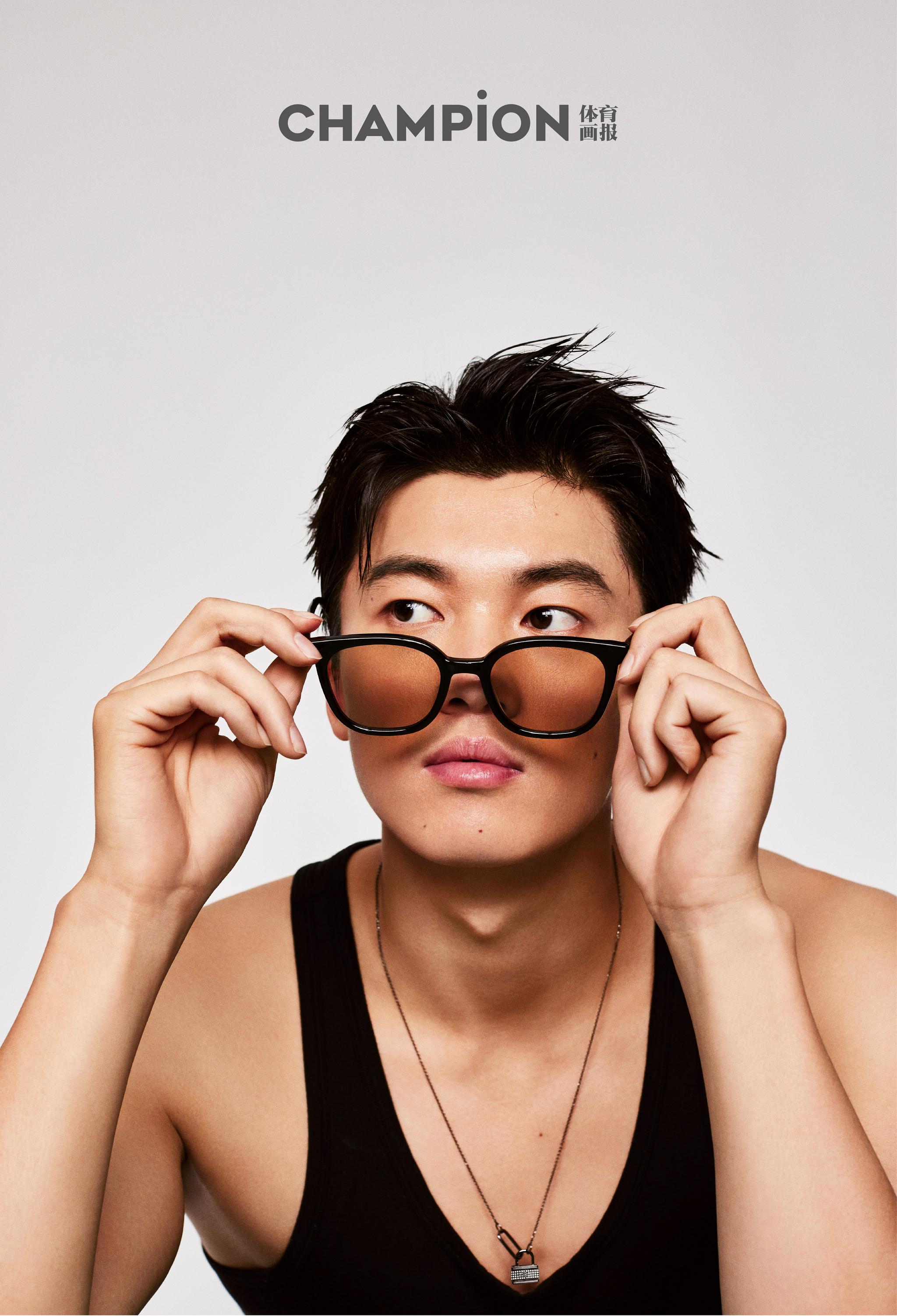 汪顺x champion体育画报 12月刊 第二组内页大片
