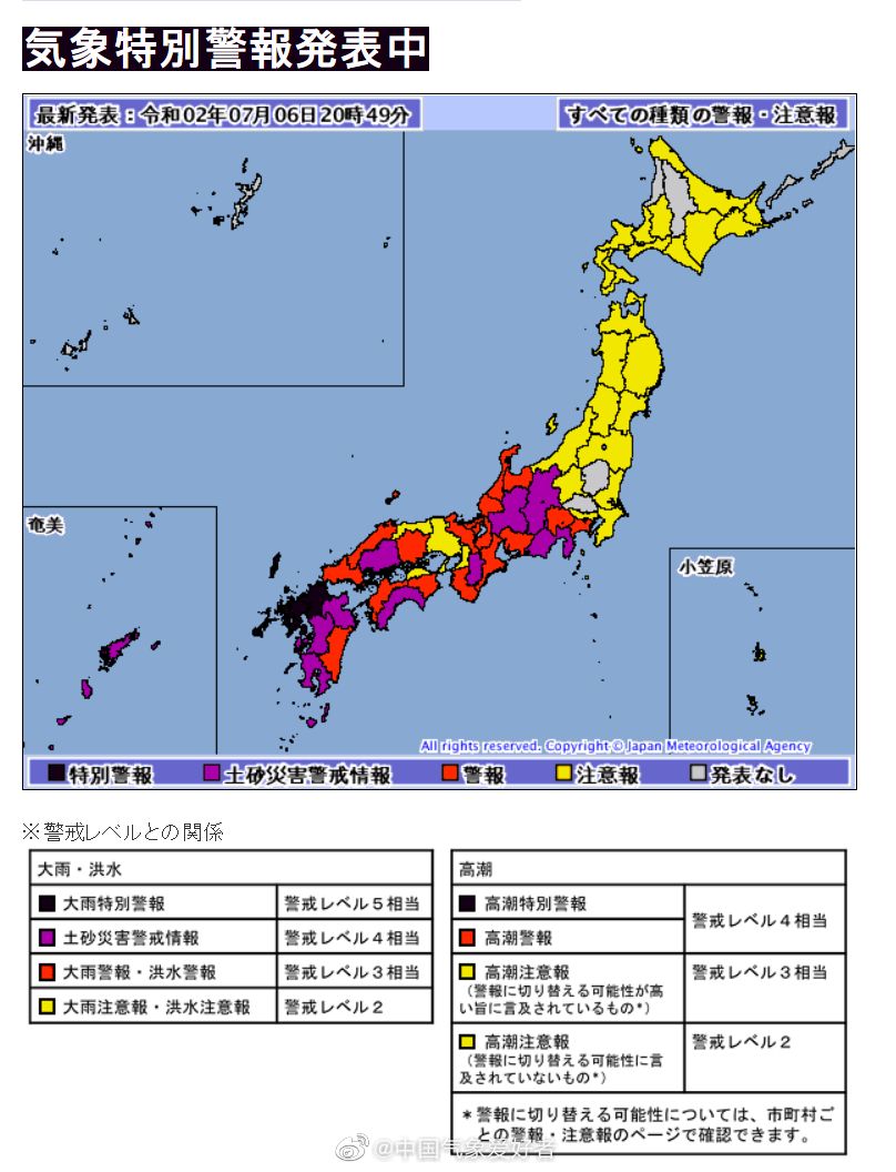 警報 種類 特別 特別警報とは？種類と発表基準、発表時の避難行動は？警報との違いは？