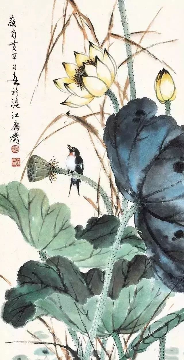 岭南名家黄幻吾笔下的荷花!|黄幻吾|岭南|名家
