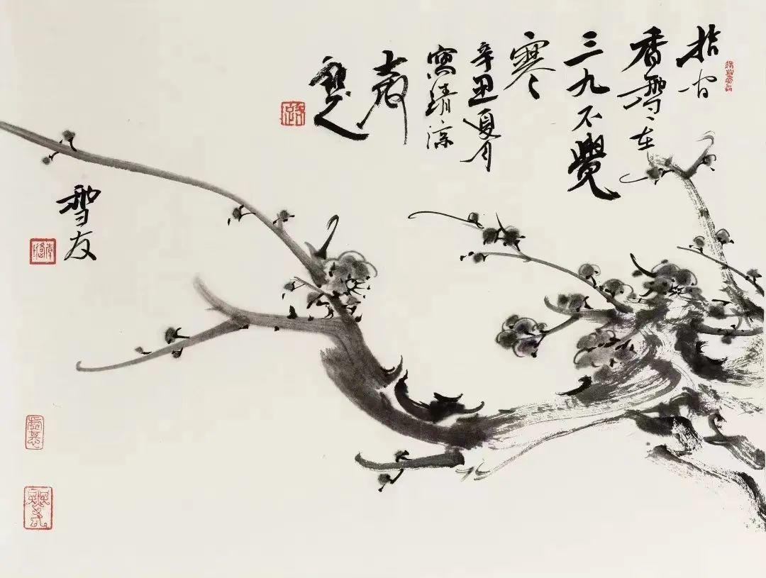 峰无坦途:韩璐作品欣赏|花鸟画_新浪新闻