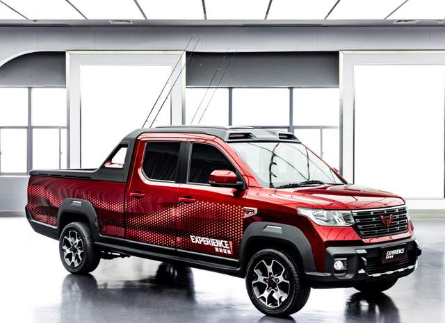 钓鱼人有福了!五菱征途小皮卡将上市,外观帅气,货斗里带座椅