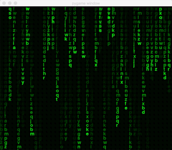 相信看过电影《黑客帝国》的人,应该会对电影片头自上往下出现的代码