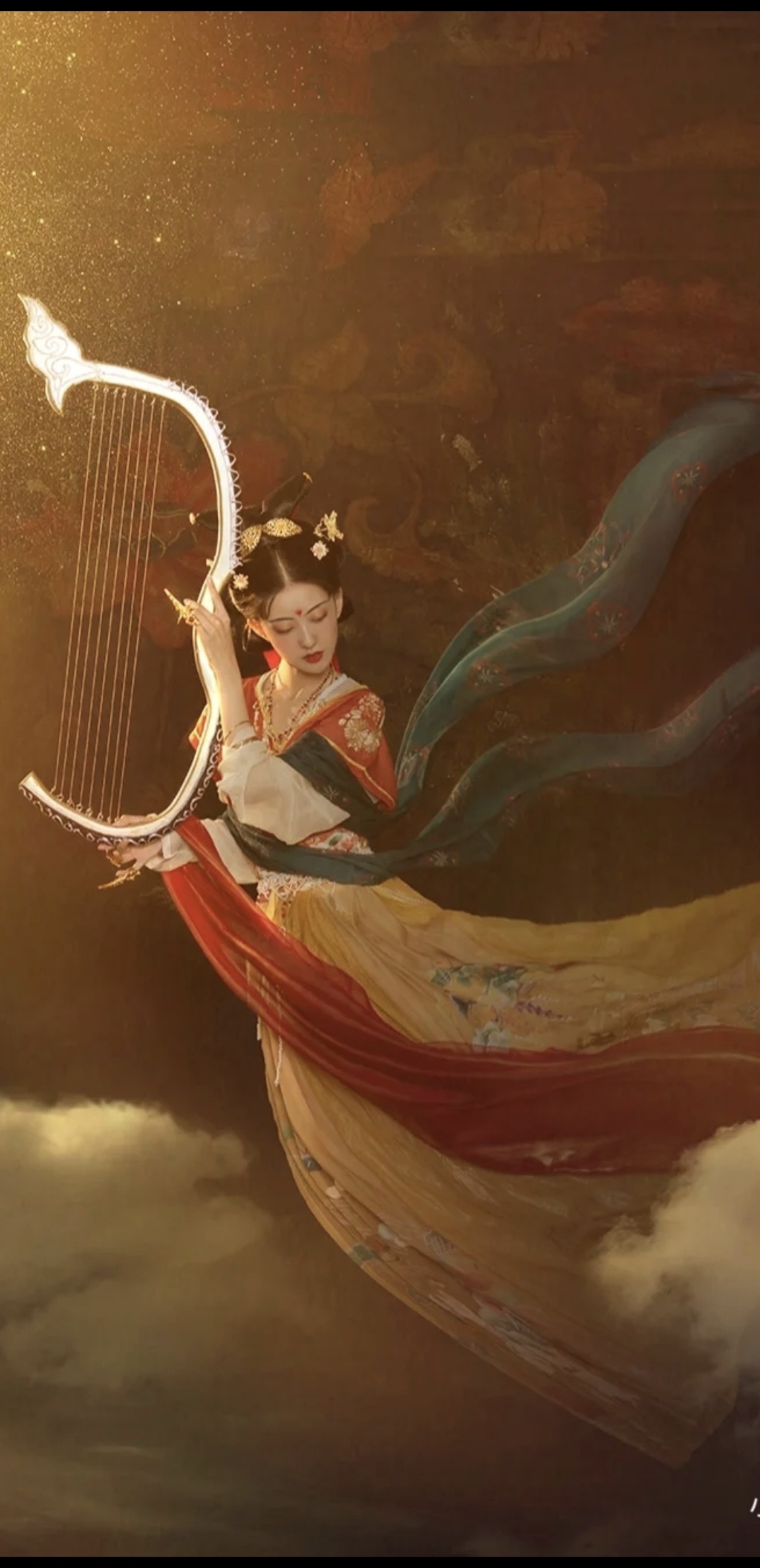 这个风格的古装造型美吗敦煌风