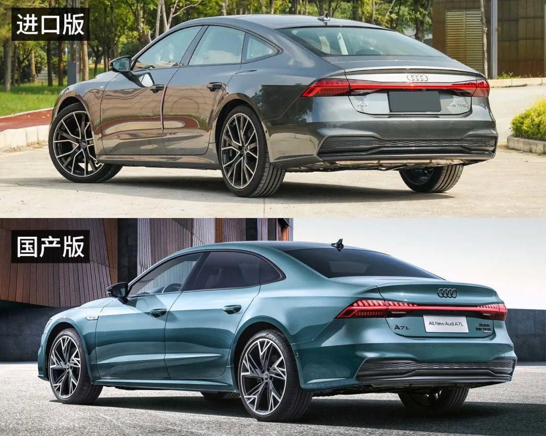 在尺寸方面,a7l相比a6l更长,更宽,但由于其定位更偏向轿跑,所以车身