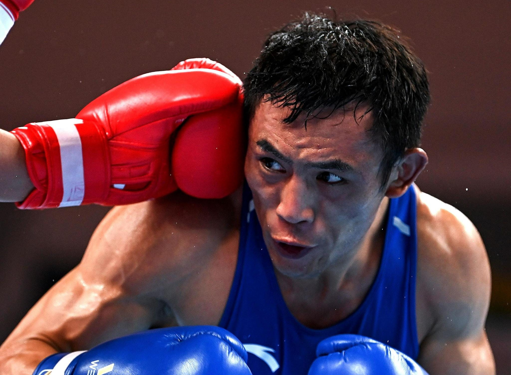 (全运会)拳击——男子69公斤级:王港夺冠