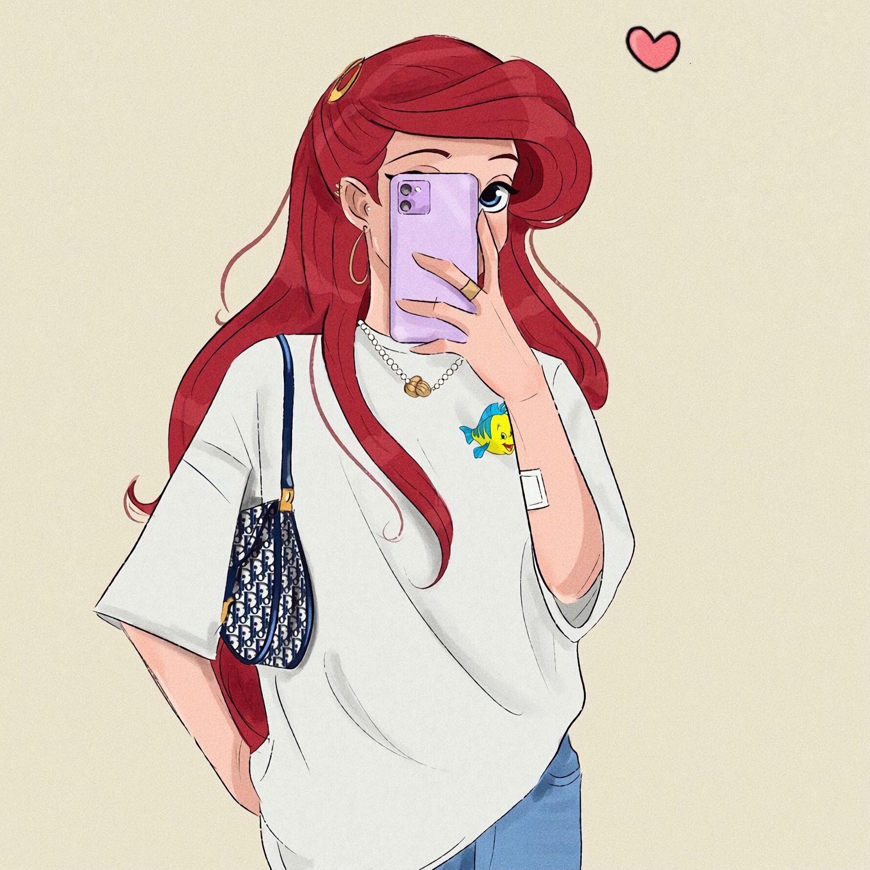 迪士尼公主头像无水印