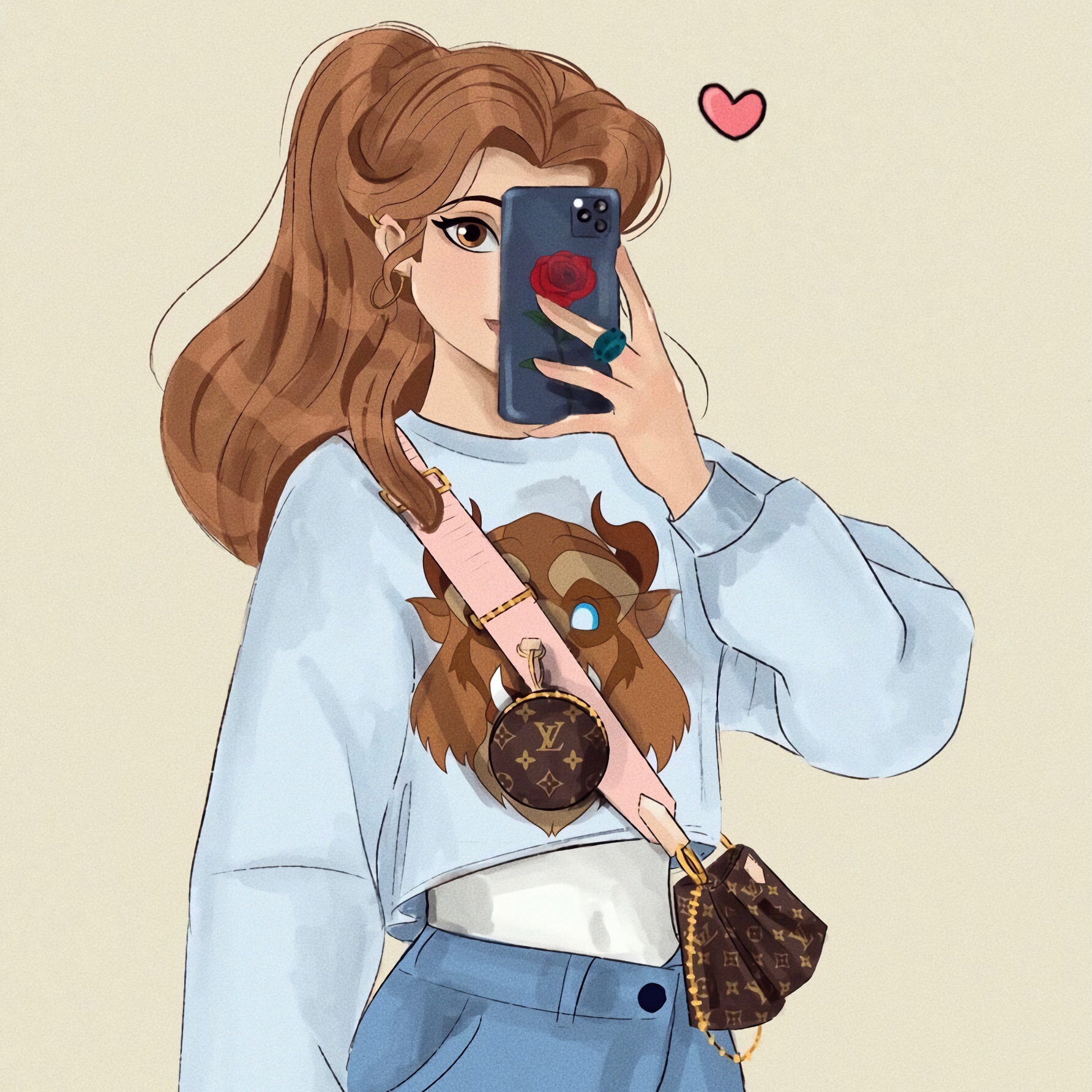 迪士尼公主头像 无水印__财经头条