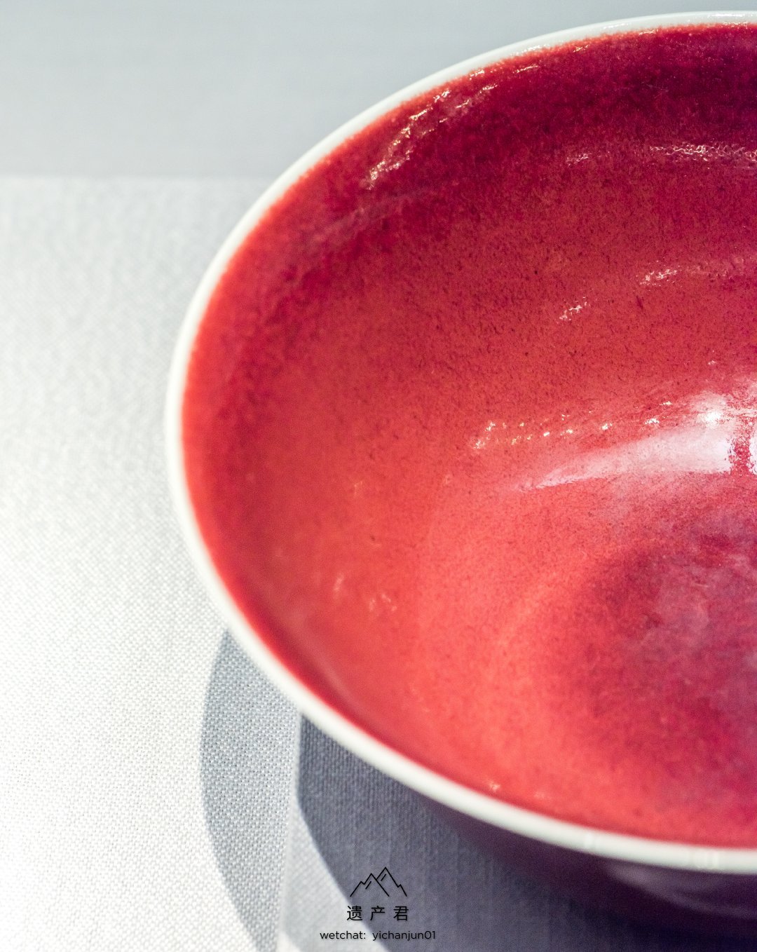 故宫博物院藏· 明代宣德款鲜红釉碗