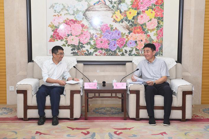 王琛会见网聚资本 总经理王震国等企业家|国等|会见|资本