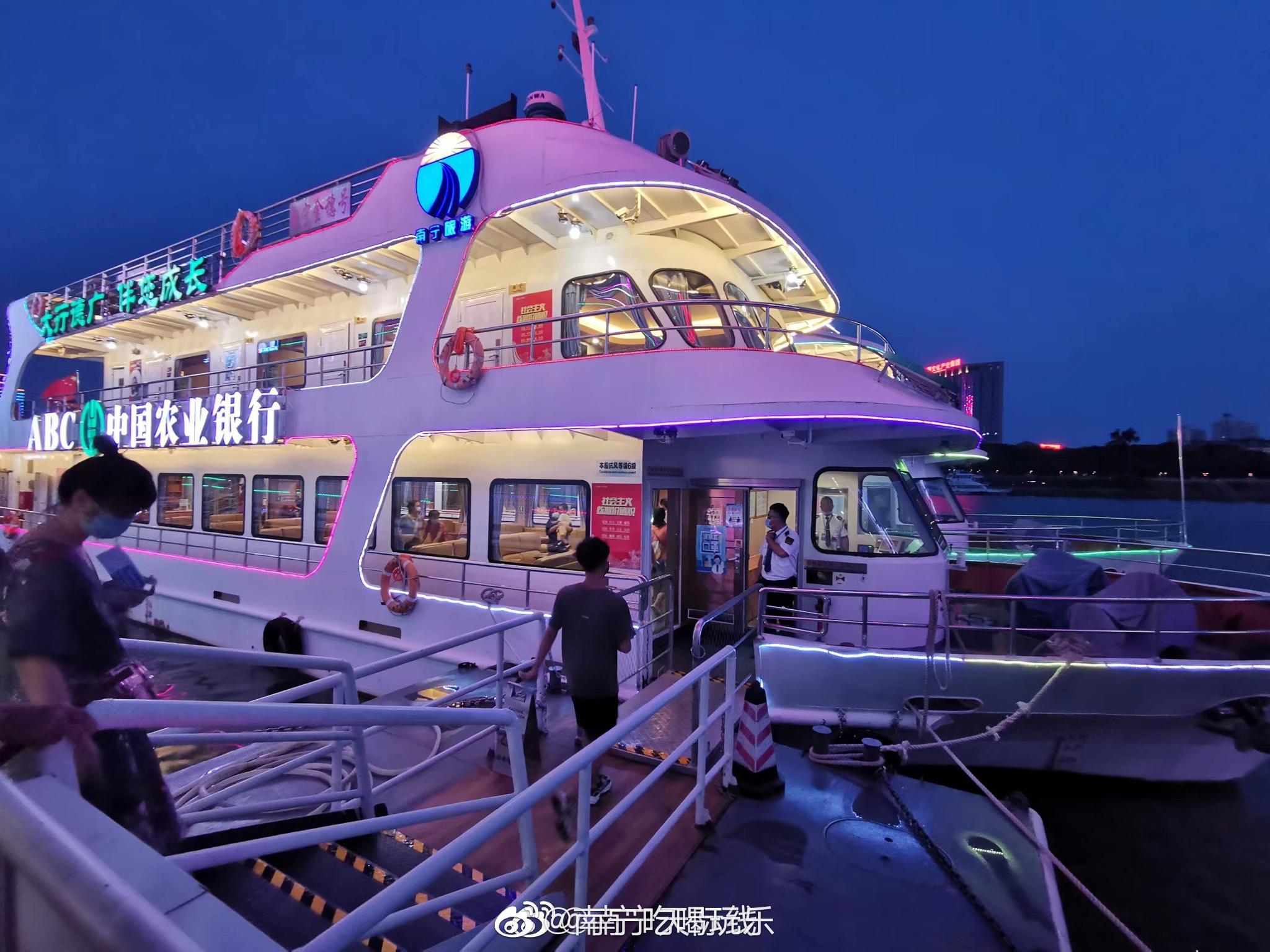 游轮角度下的南宁邕江沿岸美景,你看过吗