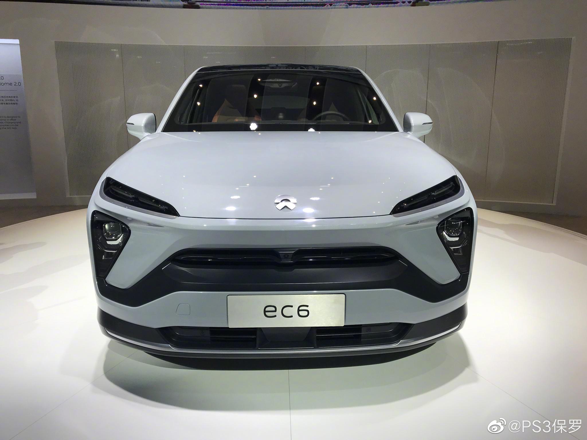 国产厂家开始越来越多尝试suvcoupe造型蔚来ec6补贴前售价36