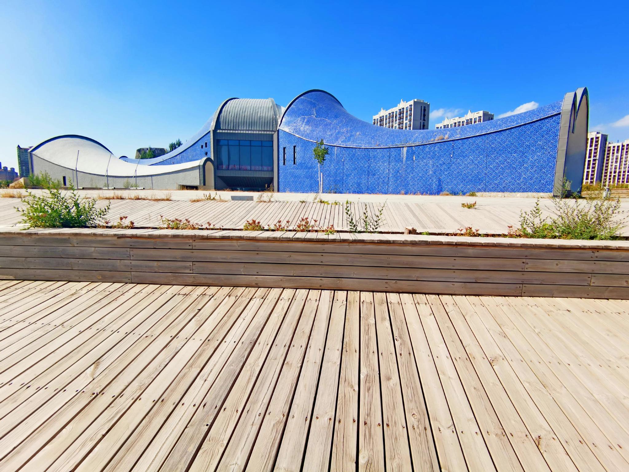 通辽市乌力格尔博物馆建筑原创拍摄