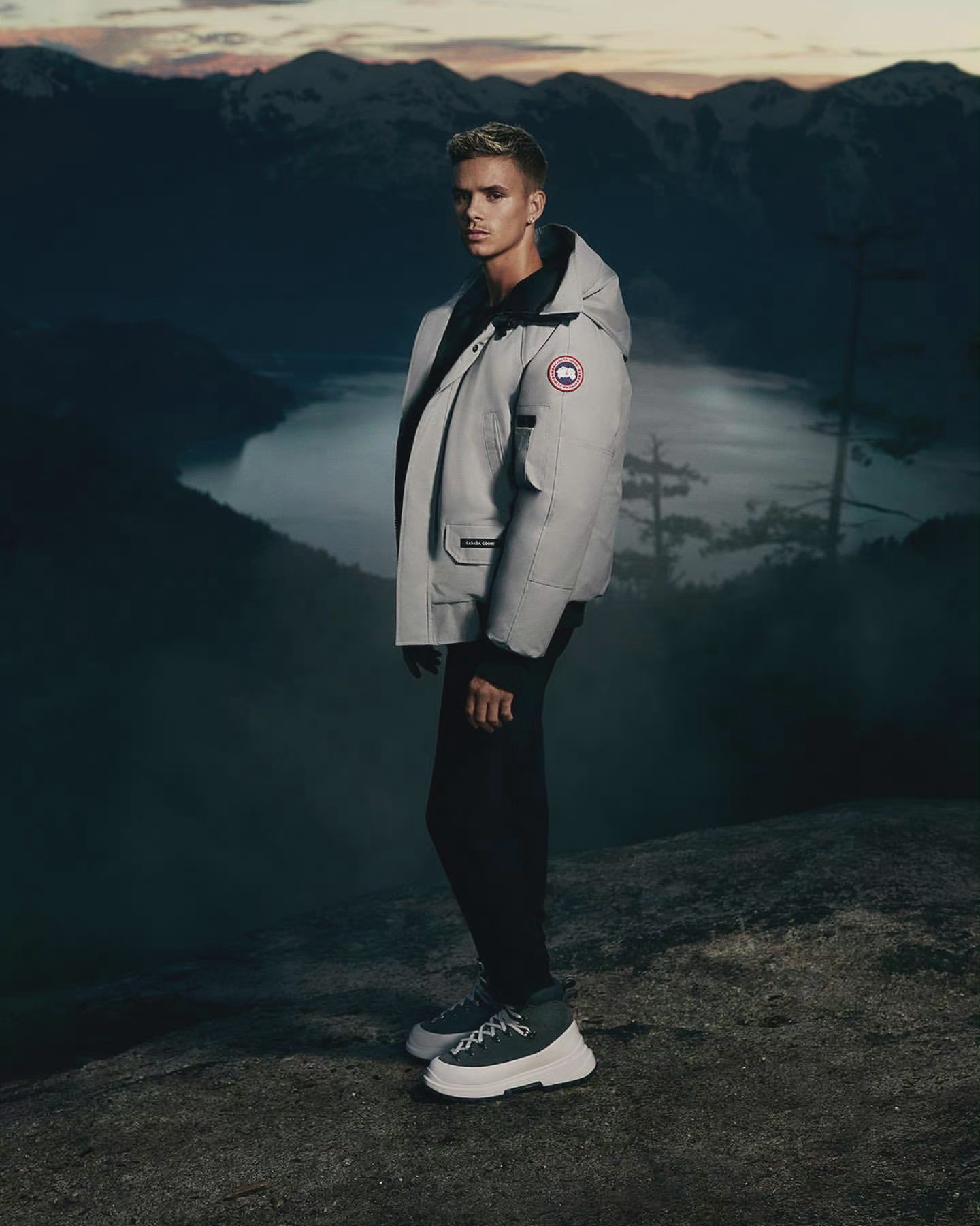 老二罗密欧贝克汉姆成为canadagoose鞋履系列代言人