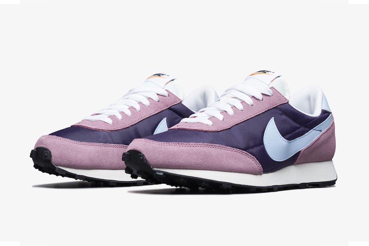 nike daybreak 推出复古感紫调配色