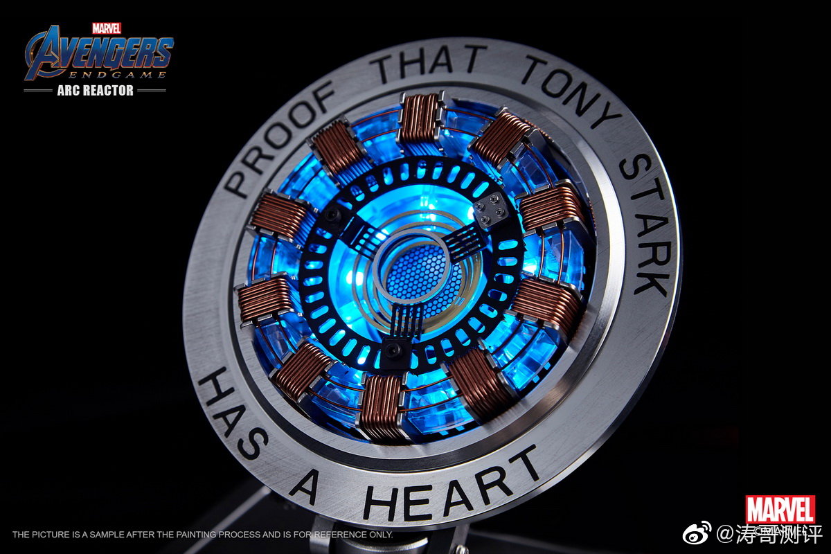 圣歌动漫推出了一款漫威正版授权的11钢铁侠方舟反应堆