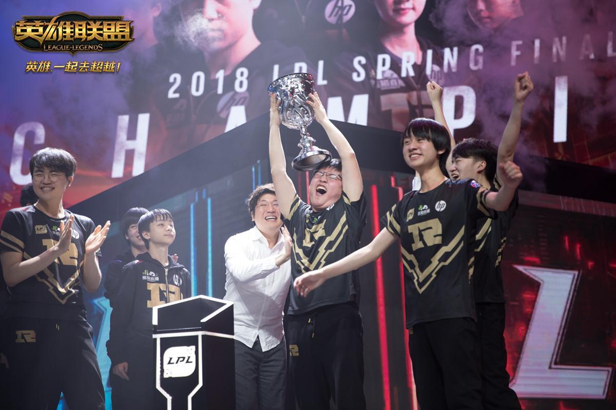 2018年,rng在经历过2017 s7全球总决赛的惜败后,引入了当时lms赛区