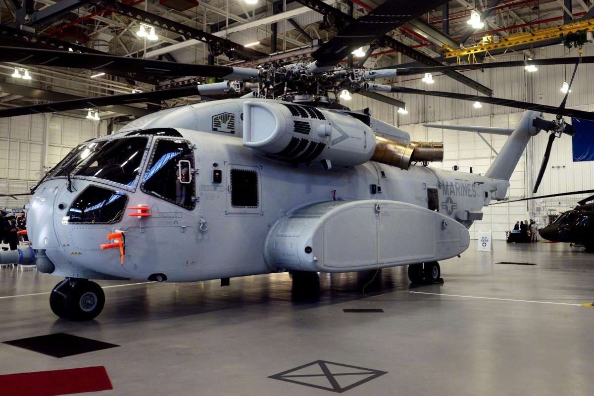 9月24日,美国海军陆战队接收ch-53k直升机_高清图集_新浪网