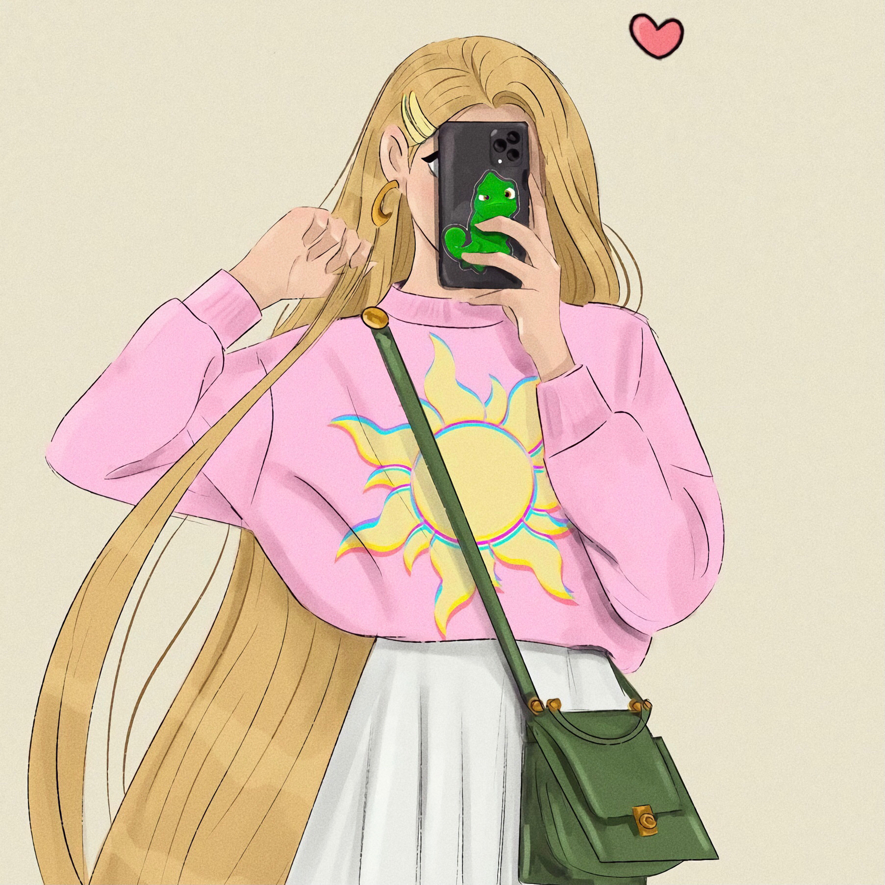 迪士尼公主头像 无水印__财经头条