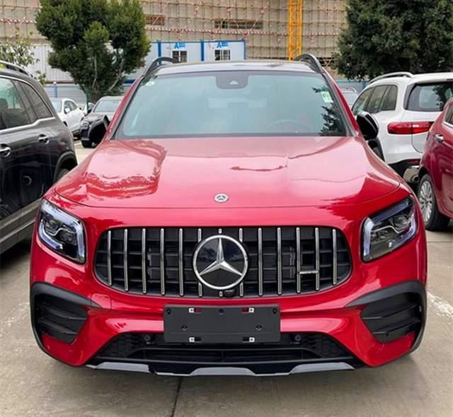 50万内奔驰最强7座suv全新amgglb实车20t动力配四驱