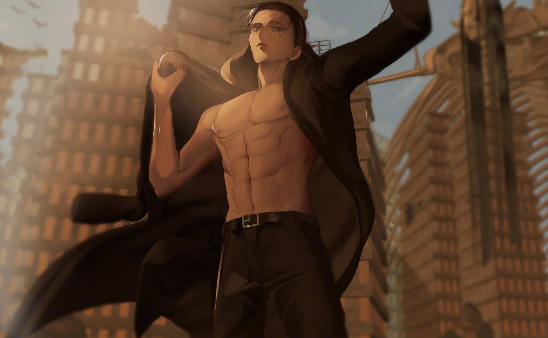 救命艾伦这也太帅了这身材twim30be