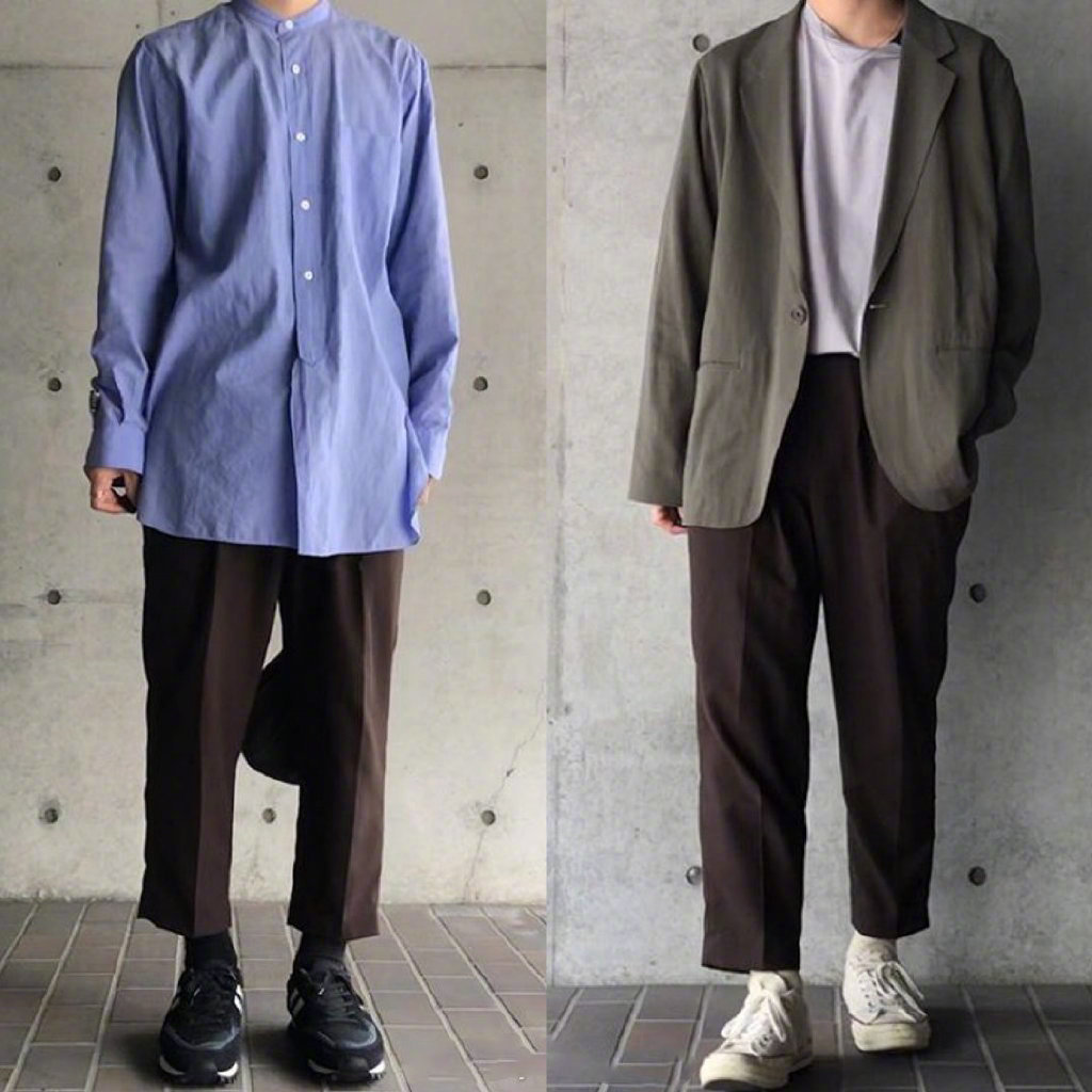 日式宽松休闲风男生穿搭,适合走慵懒风格的男孩子