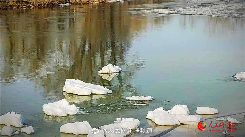 额尔齐斯河解冻
