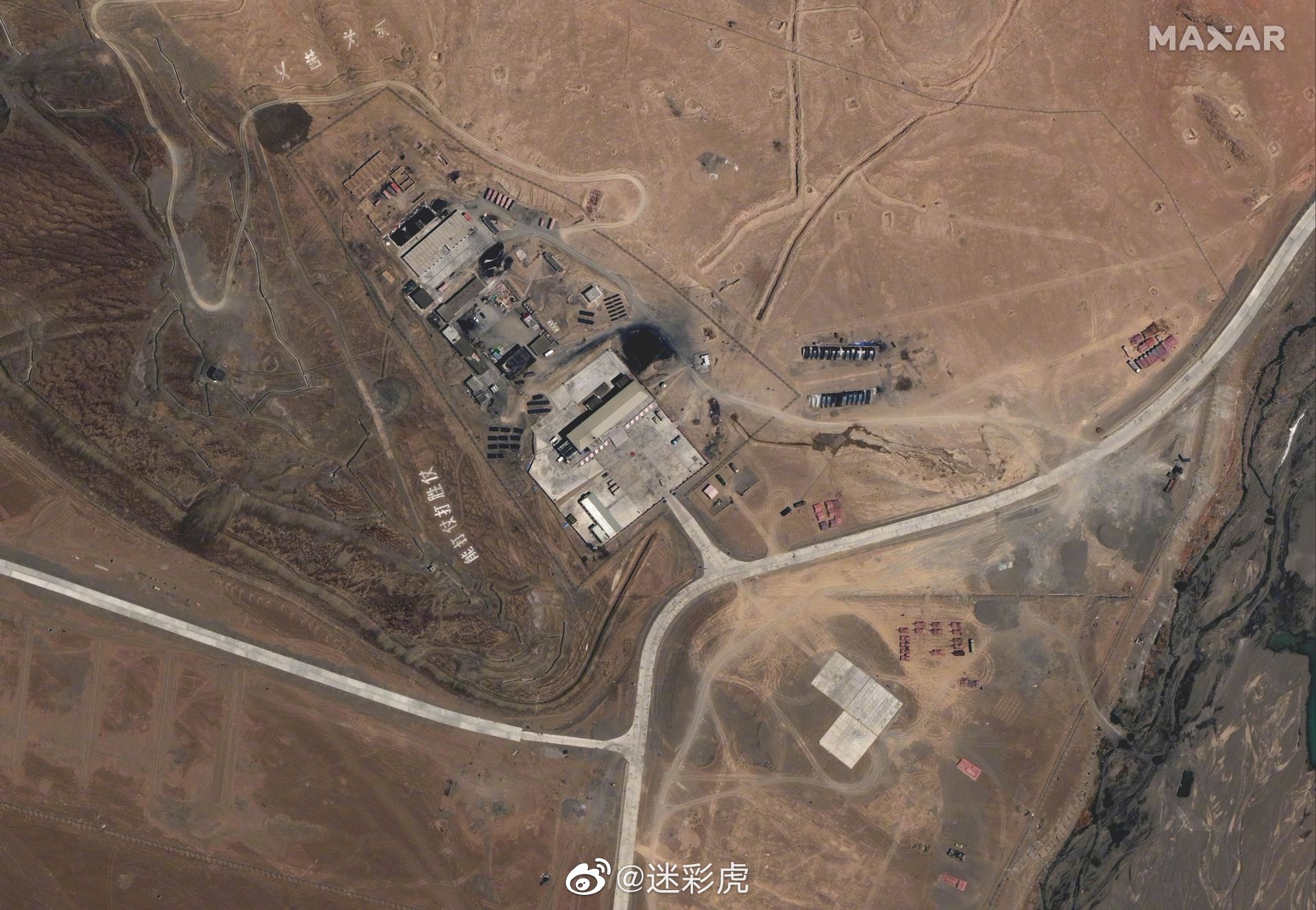 加勒万河谷的最新卫星图可能很多人不知道