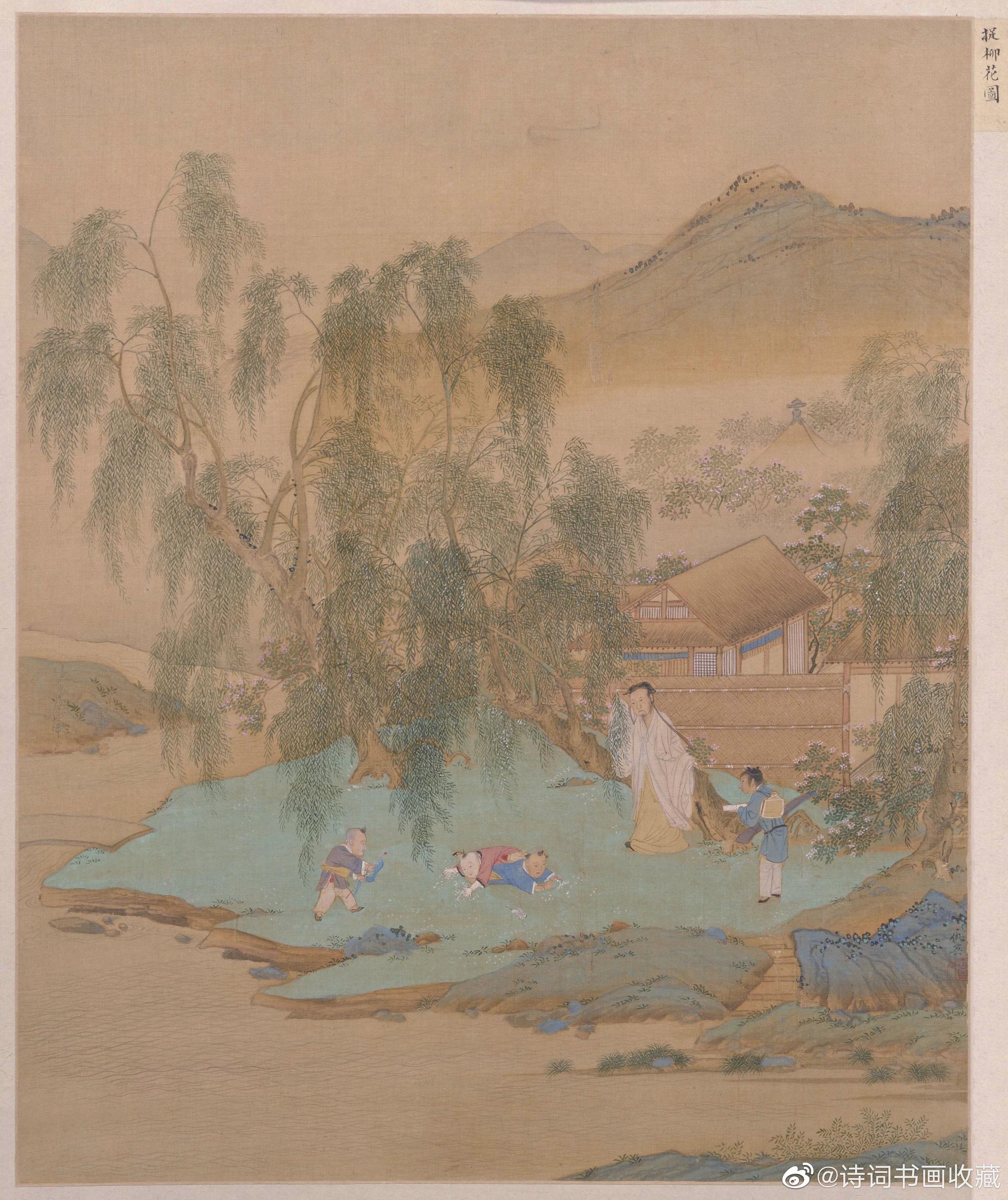 明·仇英人物故事图册 欣赏