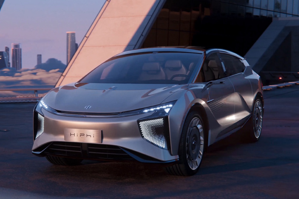 全球首款可进化超跑电动suv 高合hiphi x-新浪汽车