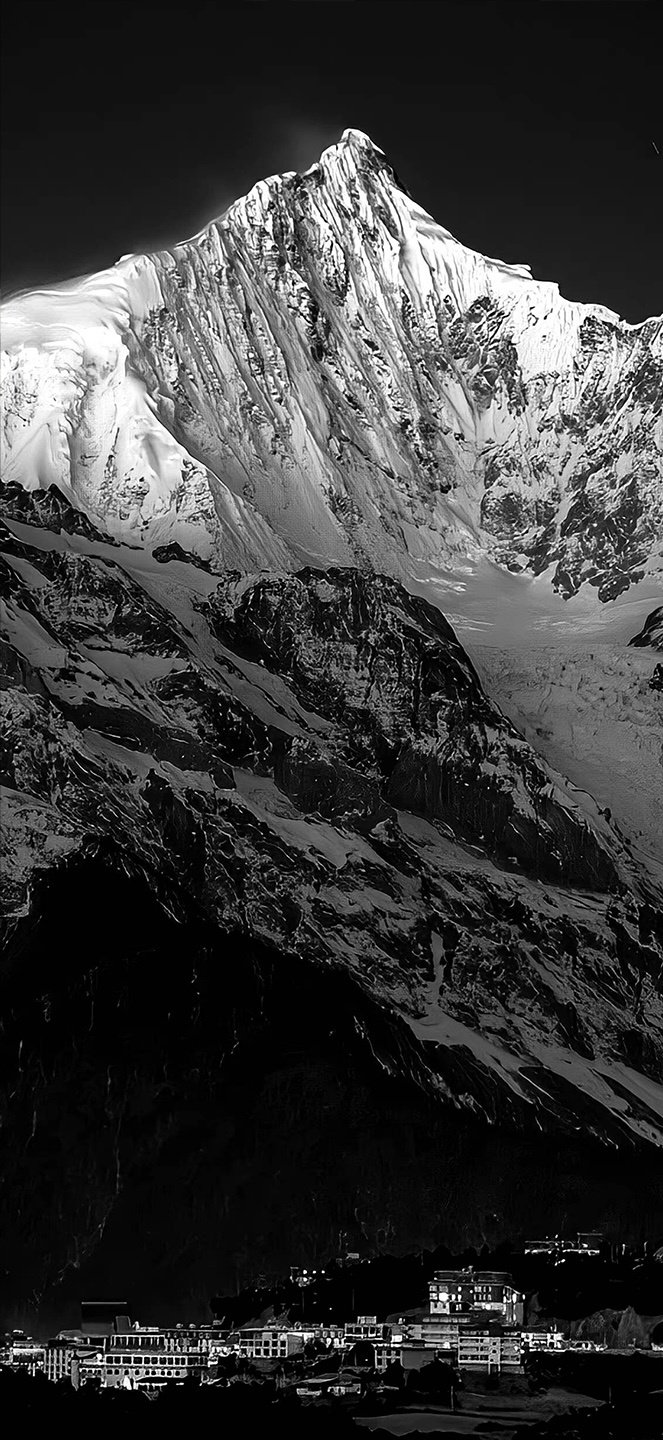 你心心念念的黑色锁屏壁纸