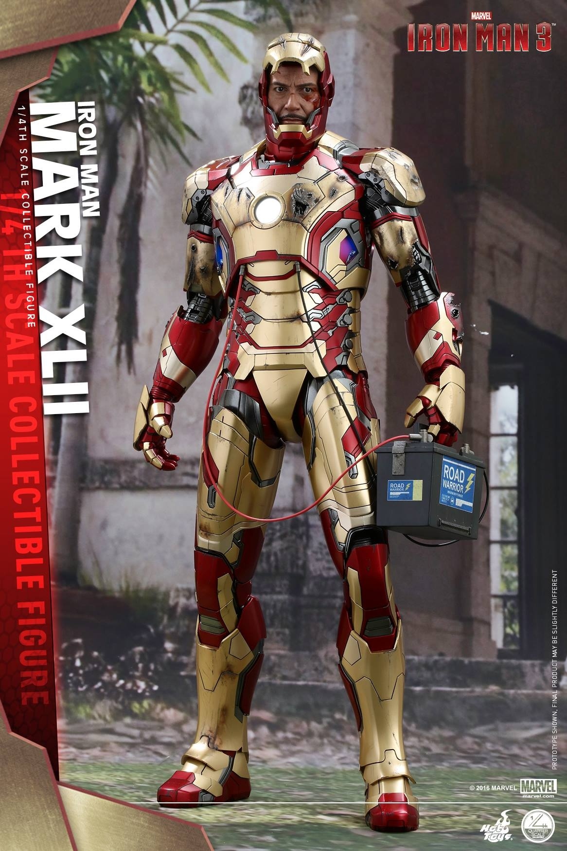 1 / 9 发售于2016年的hot toys 钢铁侠 mark42 1