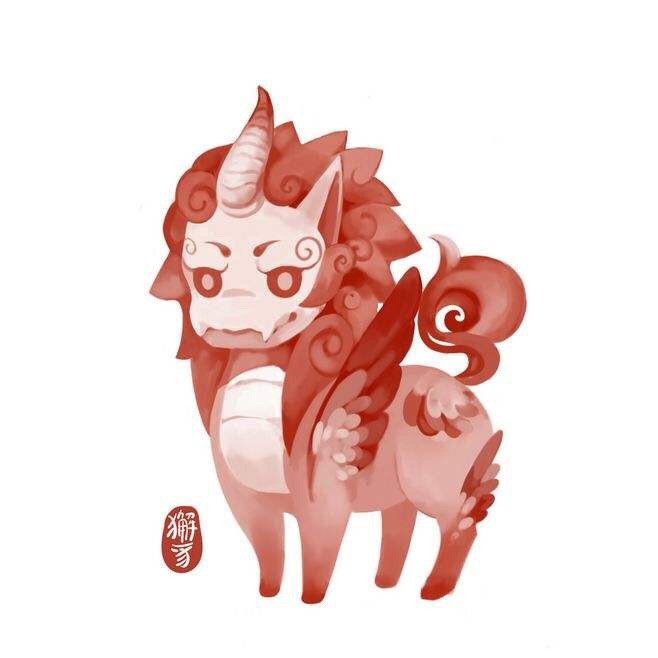 獬豸又称獬廌,是中国古代神话传说中的神兽,体形大者如牛