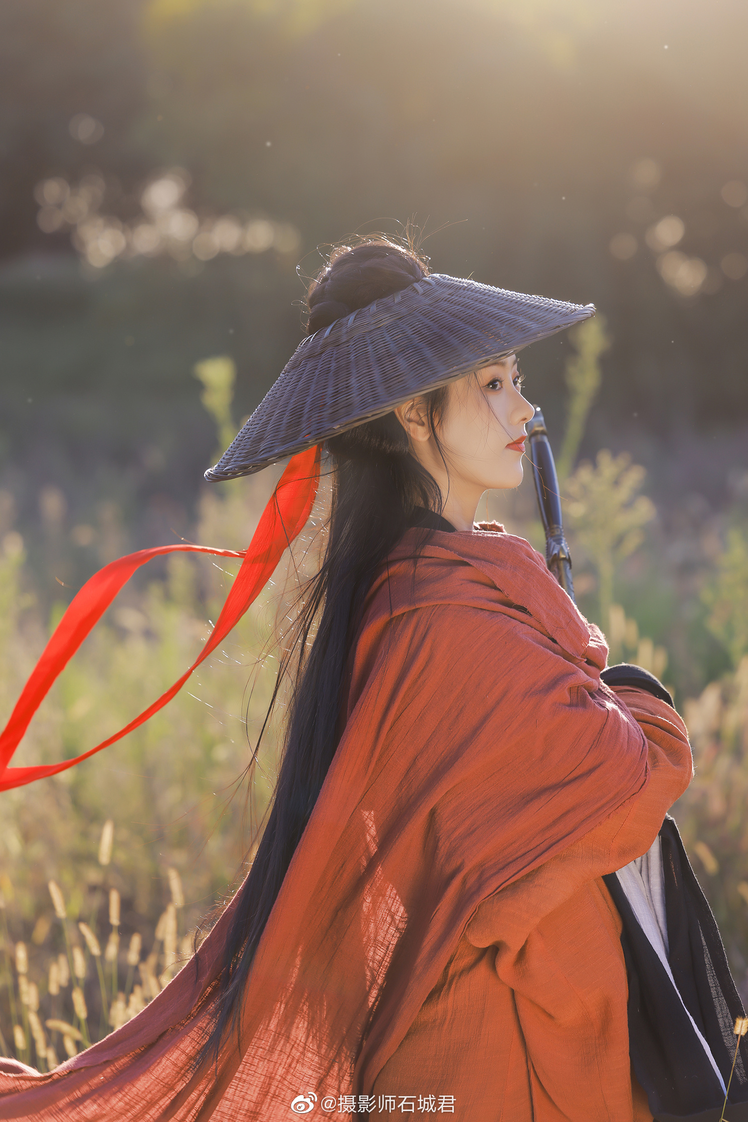 武侠风,一袭红衣,快意江湖 出镜