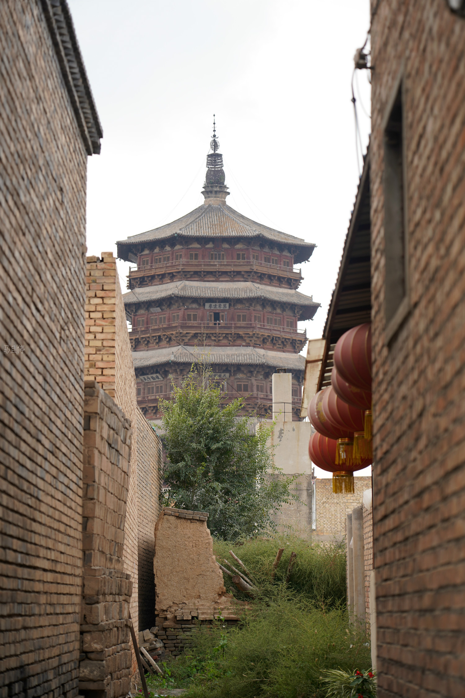 县城,藏有中国第一木塔,曾吸引了众多皇帝来打卡|木塔|应县木塔|佛宫