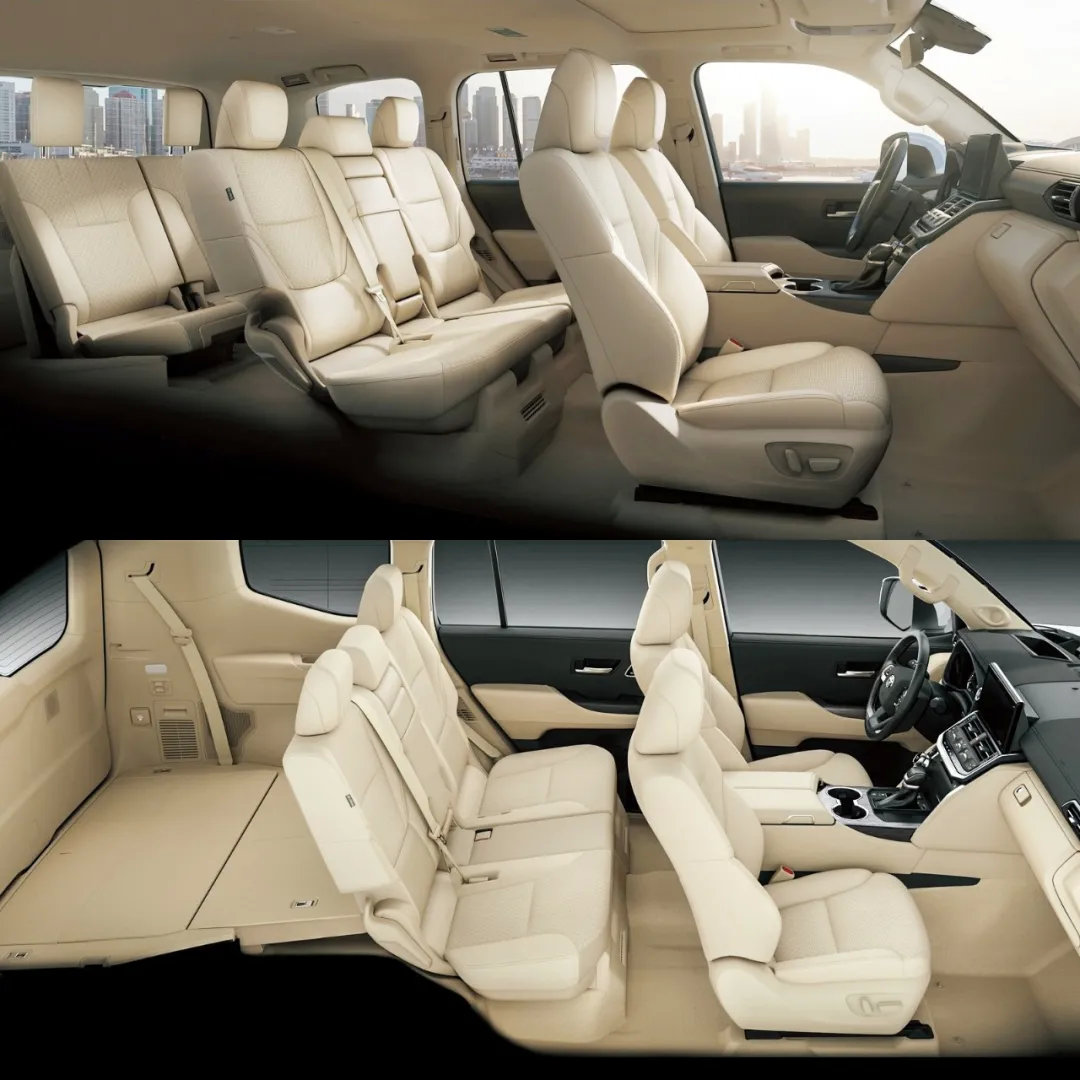 此外,在后排配置方面,全新陆巡还提供了后排双多媒体屏幕,后排座椅