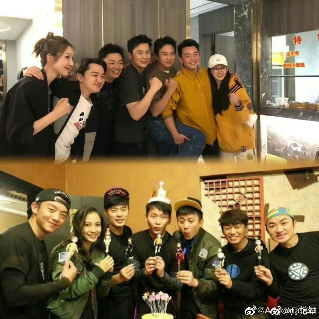 初代跑男重聚合照……_高清图集_新浪网